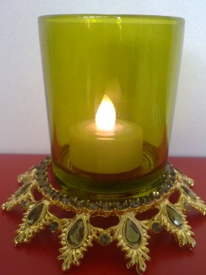 Green Crystal Royal Crown