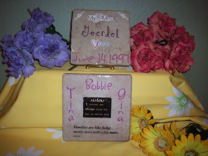 Personalized 6x6 Ceramic Tile