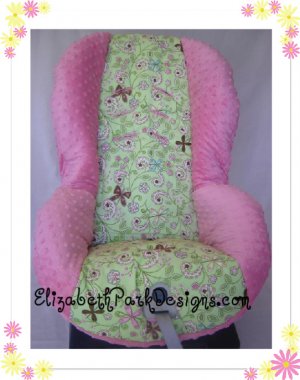 How to Make/Making/Sewing an Infant Car Seat Cover/Covers