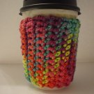 Hand Crocheted Coffee Sleeve - Fiesta