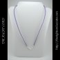 24" Lavender Purple Faux Leather Suede Necklace Cord Microfiber with Hook and Eye Clasp