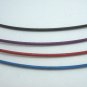 18" Royal Blue 1mm Rubber Necklace Cord with Barrel Screw Clasp