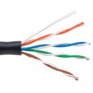 1000ft Black Cat5e Ethernet Cable