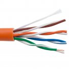 1000ft Orange Cat5e Ethernet Cable