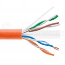1000ft Orange Cat6 Ethernet Cable