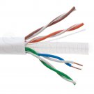1000ft White Cat6 Ethernet Cable