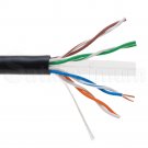 1000ft Black Cat6 Ethernet Cable