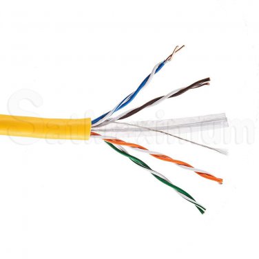 1000ft Yellow Cat6 Ethernet Cable