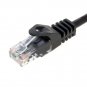 100ft Black cat5e ethernet cable