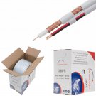 250ft White RG59 Siamese Cable RG59/U, Pull Box, SatMaximum