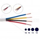 500 ft 16/4 CL2-Rated Speaker Cable Wire Pull Box for In-Wall Installation, CCA