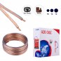 100 ft 12/2 Indoor Transparent Speaker Wire CCA