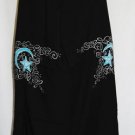 Childrens Celtic Moon Black Cape