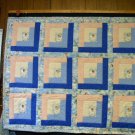 Baby Quilt Angels Log Cabin Design