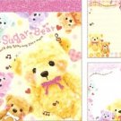 Q-Lia Japan Sugar Bear Mini Memo Pad