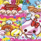 Kamio Japan Birthday Cake Memo Pad