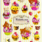San-X Japan Rilakkuma Desserts Sticker Sheet #2 (y)