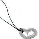 Lady Swarovski Crystals Necklace Jewelry Jewellery NEW - HEART DIVA