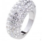 Lady Swarovski Crystals Ring Jewelry Jewellery NEW - RING Heart DIVA