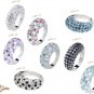 Lady Swarovski Crystals Ring Jewelry Jewellery NEW - RING Heart DIVA