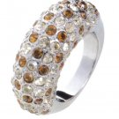 Lady Swarovski Crystals Ring Jewelry Jewellery NEW - RING Heart DIVA