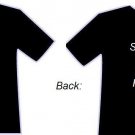 You should see the back t shirt