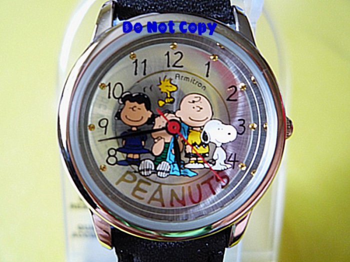 NIB Vintage Armitron Peanuts Snoopy and The Gang Watch