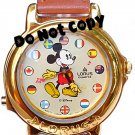 NEW Disney/Lorus Mickey Mouse Musical Unisex Watch HTF