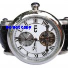 NEW Mens CTI 27Jewels Dual Time AUTOMATIC Tourbillon Swiss Watch