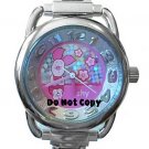 NEW Disney Piglet In Pink Shy Italian Charm Watch HTF
