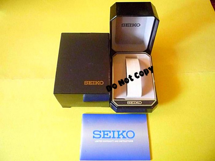 BRAND NEW Vintage Display SEIKO Box Case Watch
