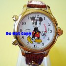 NEW Disney/Lorus Mickey Mouse Alarm Chime TimeWatch HTF Vintage