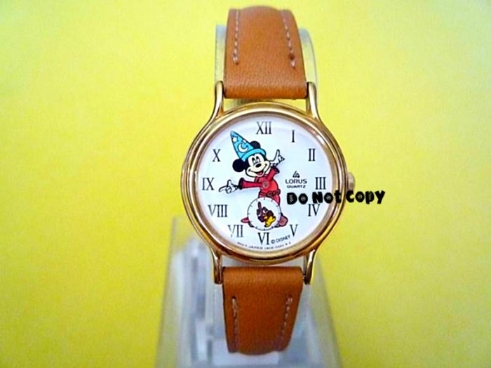 NEW Disney/Lorus Mickey Mouse Sorcerer Fantasia Watch HTF