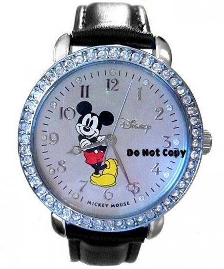 BRAND NEW Disney Mickey Mouse Rhinestones Watch HTF
