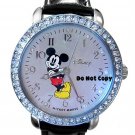 BRAND NEW Disney Mickey Mouse Rhinestones Watch HTF