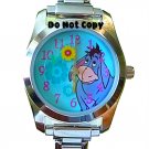 BRAND NEW Disney Eeyore Silver Italian Charm Watch HTF
