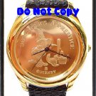 Disney Mickey Mouse Fantasia Sorcerer Gold 22KT Watch