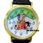 NEW Vintage Disney Lorus 3 Little Pigs & Wolf Watch HTF