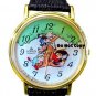 NEW Vintage Disney Lorus 3 Little Pigs & Wolf Watch HTF