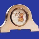 BRAND NEW Disney Winnie The Pooh Mini Mantle Gold CLock