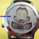Mens Disney Lorus Mickey Mouse Winks Music Silver Watch