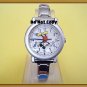 NEW Disney Mickey Mouse Rotates Italian Charm Watch HTF