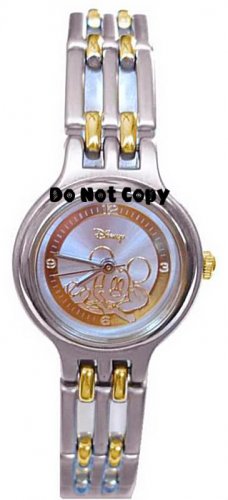 NEW Disney Ladies Mickey Mouse 2tone Watch MU0369 HTF