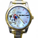 Disney Mickey Mouse Goofy Donald Italian Charm Watch