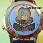 Mens Disney Lorus Mickey Mouse Winks Musical Gold Watch