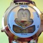 Mens Disney Lorus Mickey Mouse Winks Musical Gold Watch