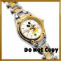 BRAND NEW Disney Mickey Mouse 2Tone w/Date Watch HTF