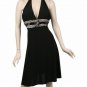 NEW Beautiful Sexy Hot Black Halter Mini Dress Juniors