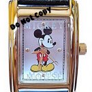 BRAND NEW Disney Mickey Mouse Leather Watch HTF Retired