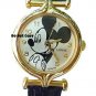 NEW Ladies Disney Lorus Mickey Mouse Leather Watch HTF